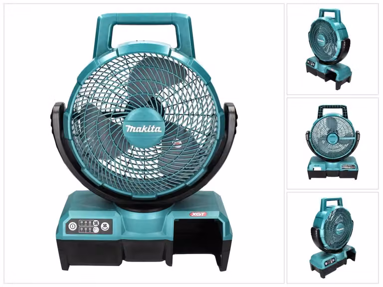 Makita CF 001 GZ Ventilatore a batteria XGT 40 V max. 235 mm Funzionamento a rete Solo - senza batteria, senza caricabatterie