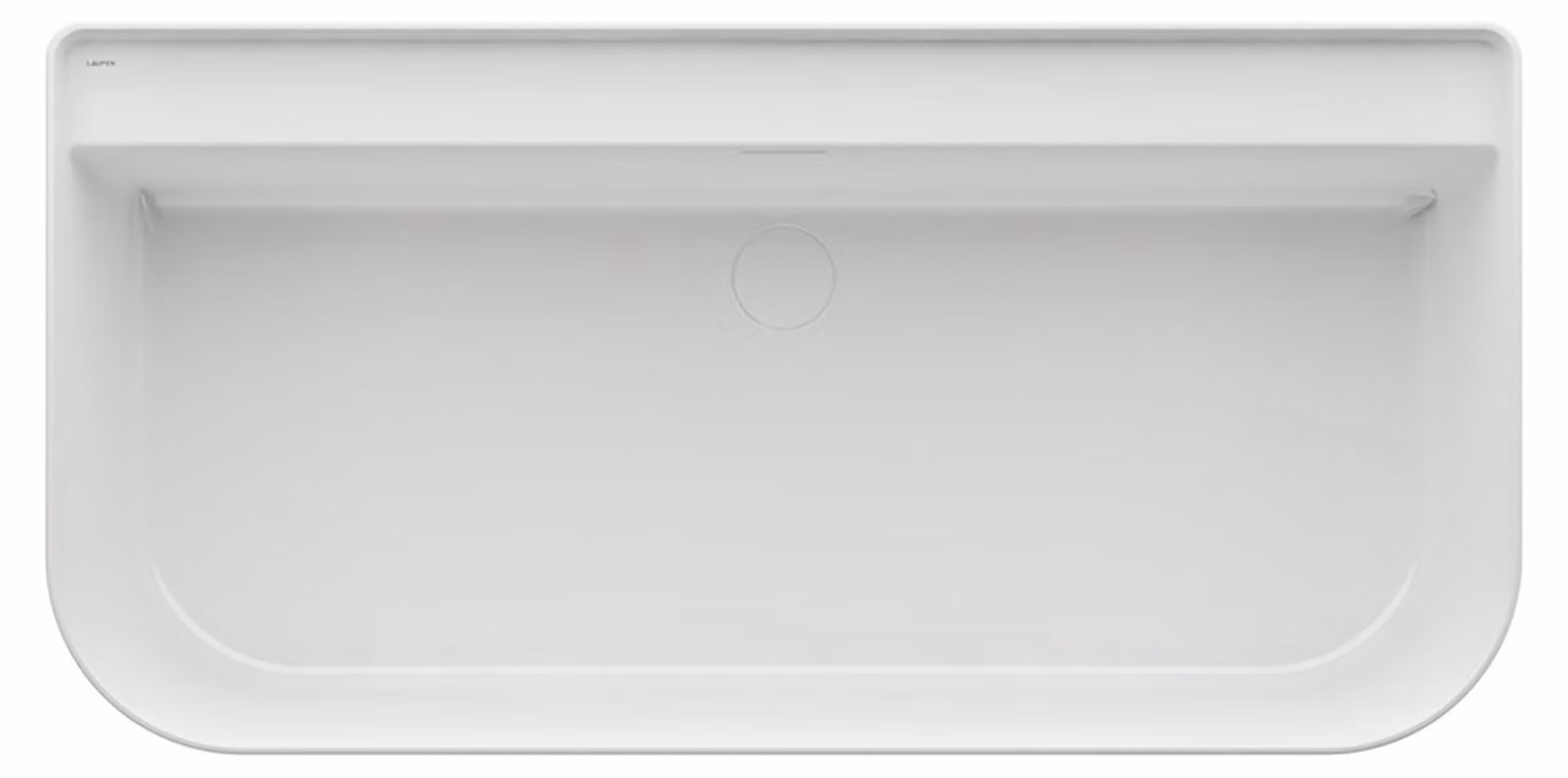 LAUFEN Sonar Baignoire, version à poser, 1600x815x535mm, 2 tiroirs arrière, blanc, H2203470000361, H2203470000361