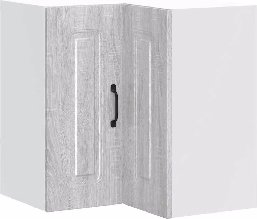 Pensile da Cucina ad Angolo Kalmar Grigio Sonoma in Truciolato