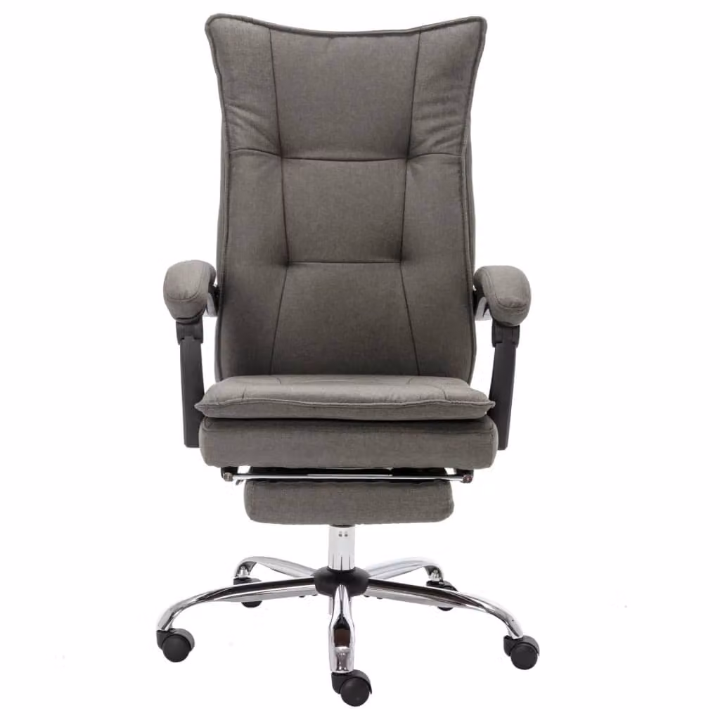 Sedia da ufficio in tessuto grigio, 20369 HangarStore.cz