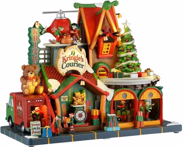 Corriere di Kringle IPERBRIKO multicolore L: 28 cm, P: 22.3 cm, H: 15 cm