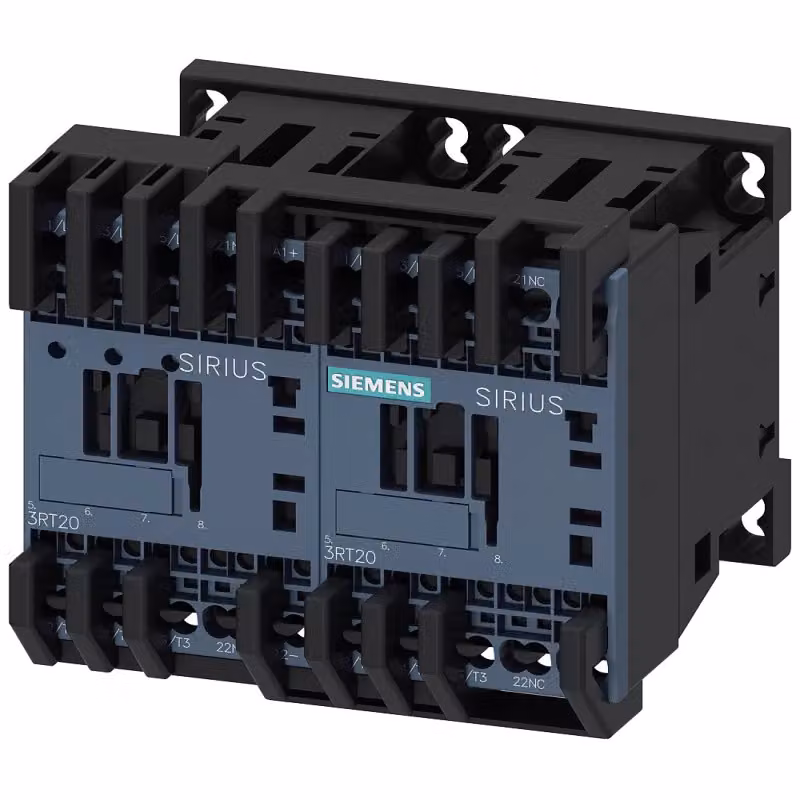 Combinazione di invertitori Siemens con I/O-Link, AC3, 4 kW/400 V, 24 V CC a 3 poli, S00 3RA23168XE302BB4