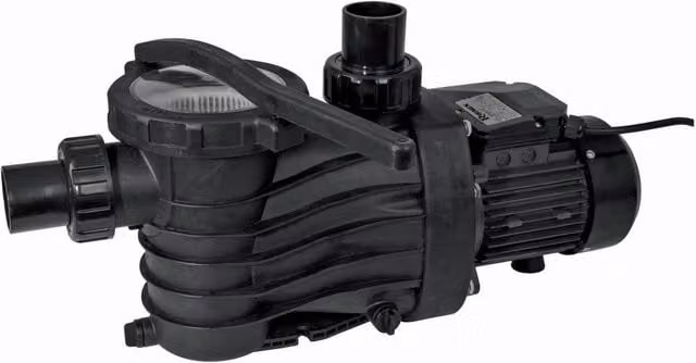 Pompa per filtraggio acqua piscina Ribimex Swim 1100 da 1100W colore nero