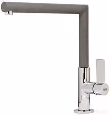 Miscelatore lavello monocomando ARES Cromo e Titanio MMKARE73