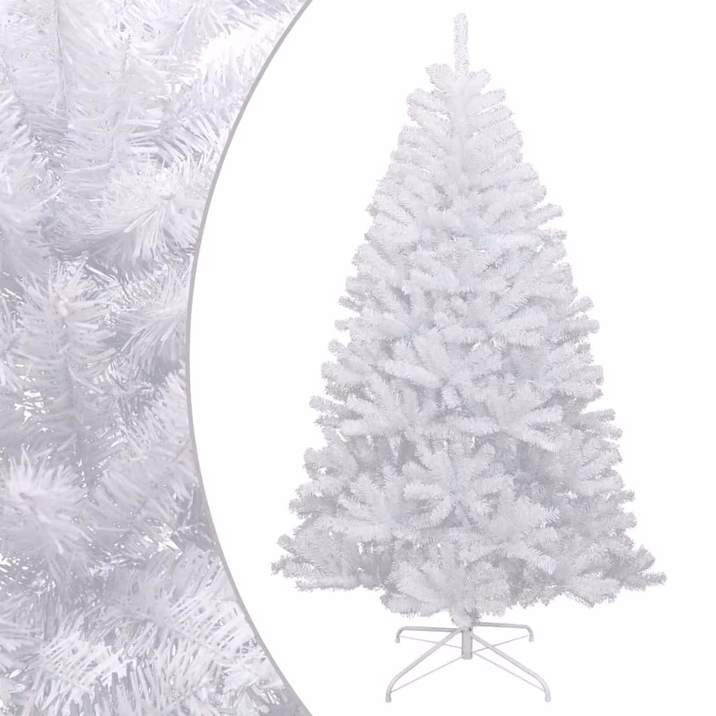 Albero di Natale artificiale pieghevole innevato 240 cm