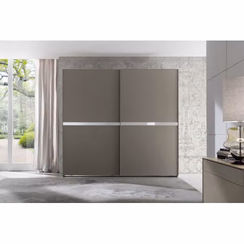 Armadio 2 ante scorrevoli con fascia frontale S75 Maxi Street