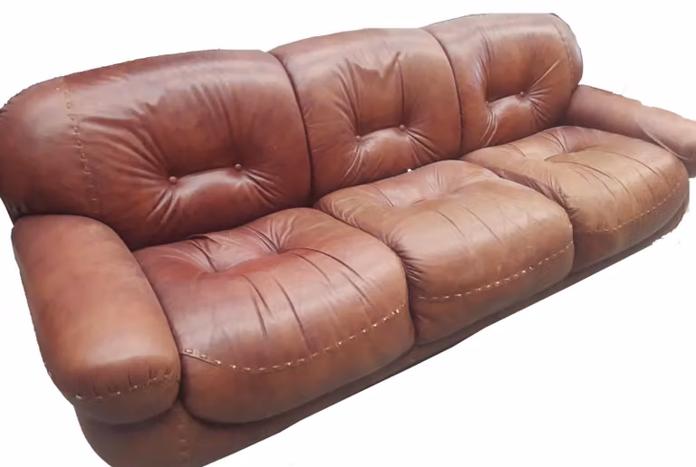Chesterfield Klassischer Dreisitzer Sofa Wohnlandschaft Textilsofa 3 Sitz Couch