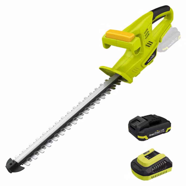 Potatore elettrico - 20V, lunghezza di taglio 41 cm, batteria 2,0 Ah, leggero, ideale per la cura del giardino