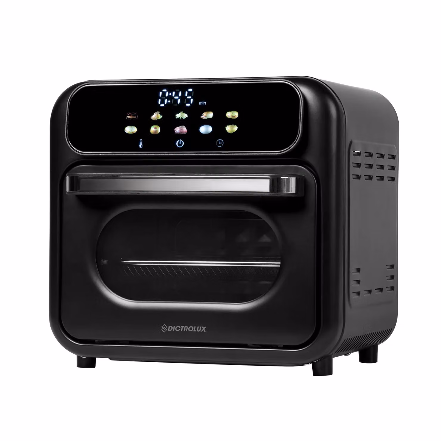Dictrolux Forno e Friggitrice ad Aria Multifunzione Oven Crock da 870 Watt, Nero – 1