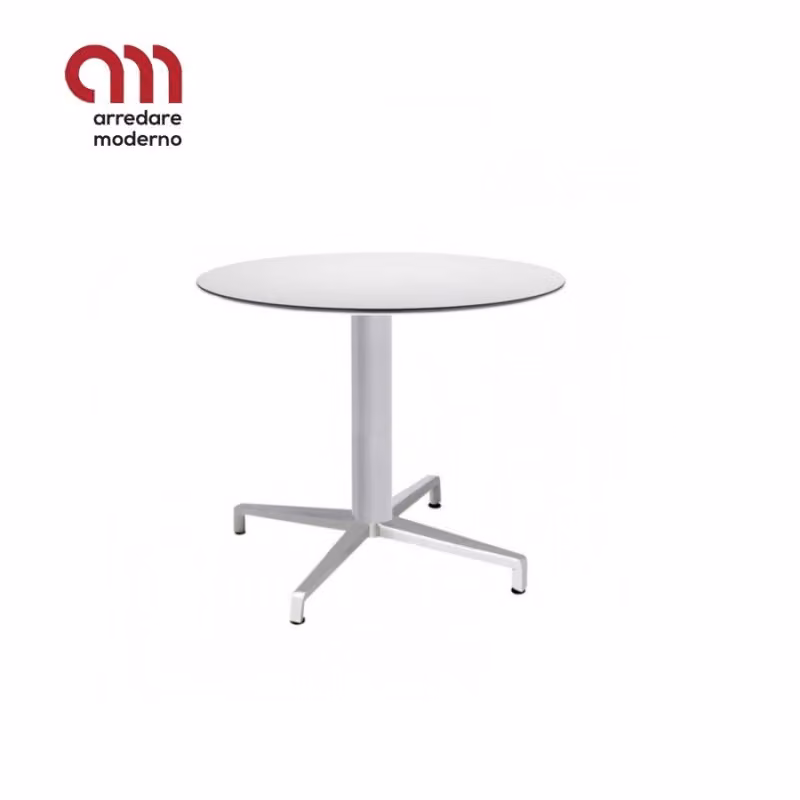 Tavolino Bar Maxi Domino Scab fisso H.50 con piano stratificato compact