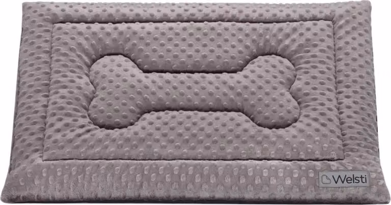 Cuccia per un gatto, tappetino per cani, Welsti grey Minky M 70x50