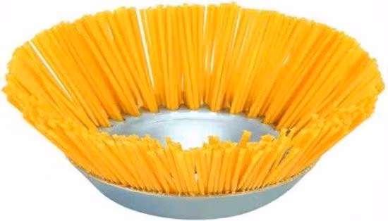 Testa di spazzolatura in nylon per tosaerba, 254 mm, taglierina da giardino, taglio filo