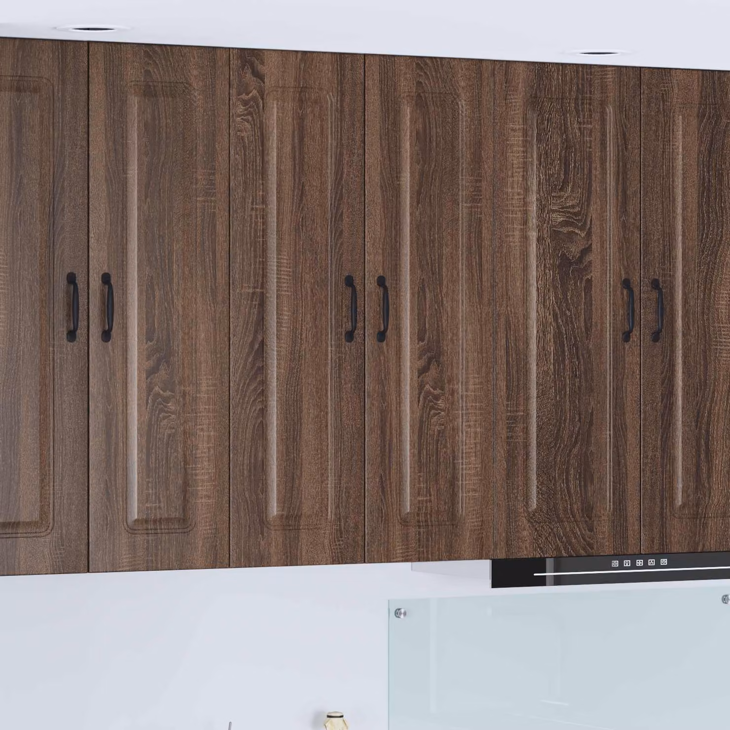 vidaXL Pannello per lavastoviglie Kalmar Rovere Marrone L: 60 cm, P: 31 cm, H: 100 cm