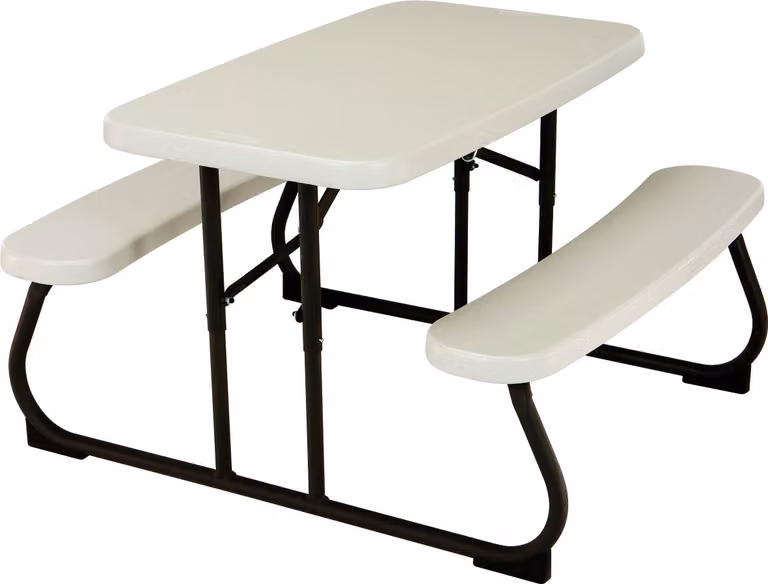 Set da picnic per bambini in plastica Lifetime grigio chiaro 82,5 x 90 x 53,5 cm (L x P x A)