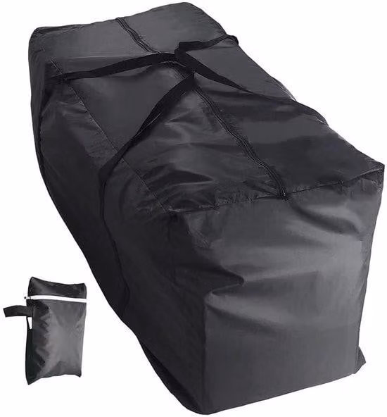 Copertura per mobili da giardino - impermeabile - nera - 173 x 76 x 51 cm