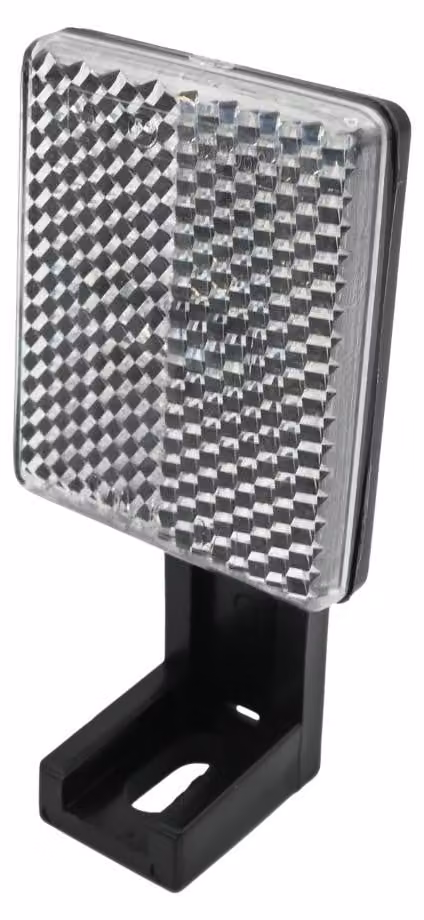 Catarifrangente anteriore con supporto - 36 x 44 mm