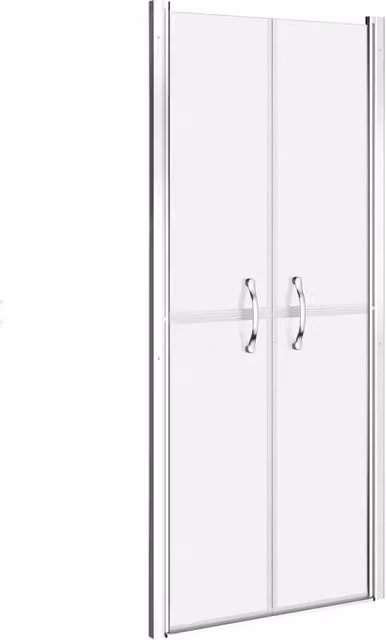 Porta doccia per bagno in vetro satinato L: 101 cm, H: 190 cm