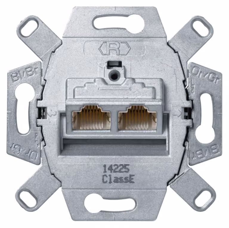 Scatola di giunzione Berker UAE a 8/8 poli schermati 455501