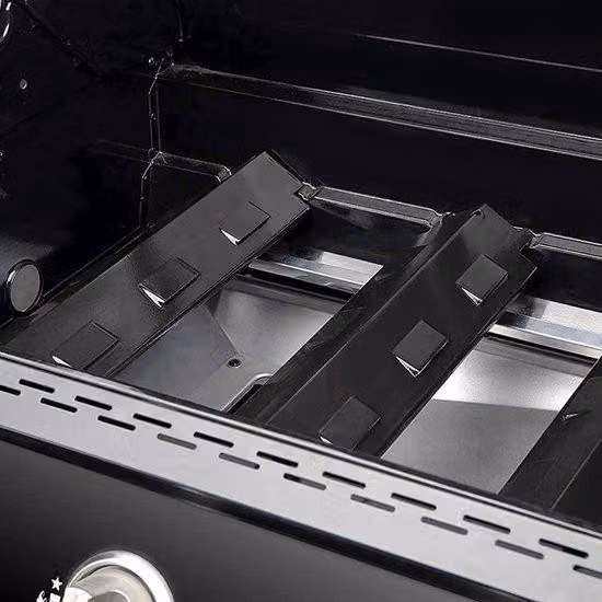 Tubo flessibile per il cambio delle piastre del grill, realizzato in acciaio inossidabile – per griglie a gas – facile da installare – adatto a diverse applicazioni – regolazione del volume