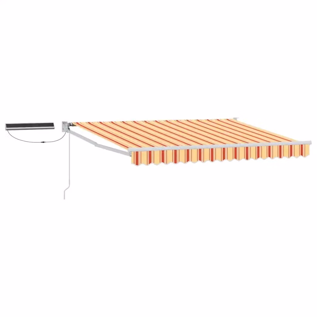 Tettuccio Elettrico Retrattile Videx Multicolore con Bracci Pieghevoli e Telecomando L: 2,5 m, P: 2 m – 2