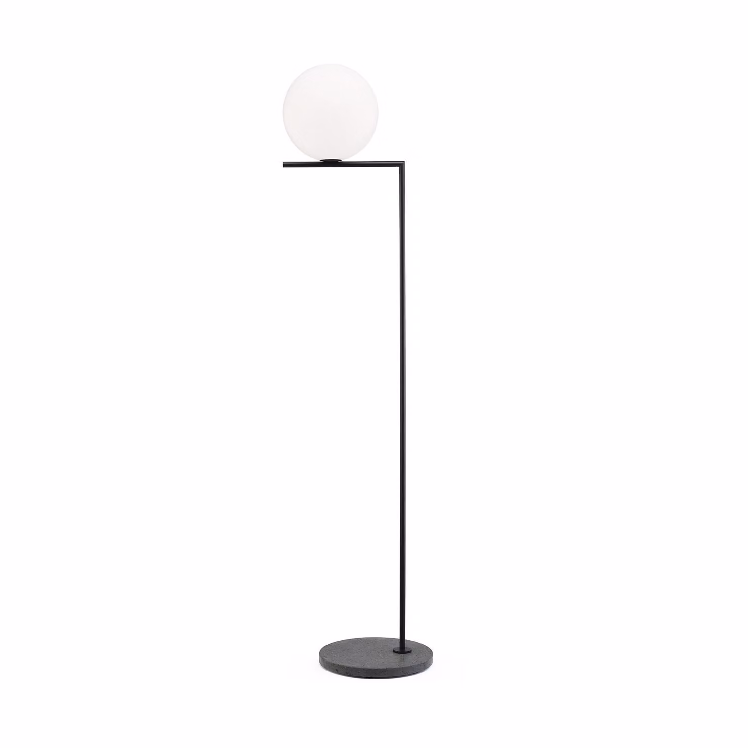 Flos - IC F2 Outdoor H 1852 mm - Lampada da terra da esterno - Nero