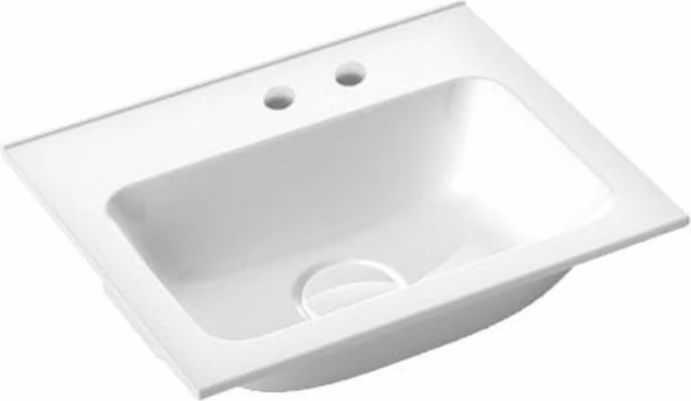 emco evo 400 lavabo, 400x320mm, sans trop-plein, pour meuble bas evo 400, 957711442, 957711442