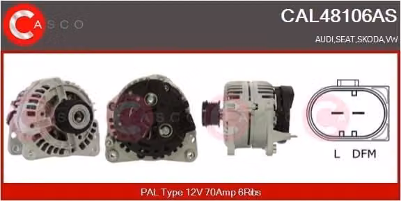 Alternatore 70A