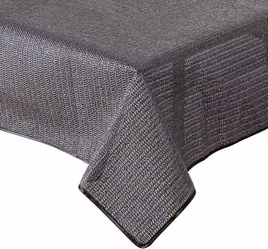 Copritavolo da giardino - resistente alle intemperie - 1 pezzo - grigio - 160 x 220 cm