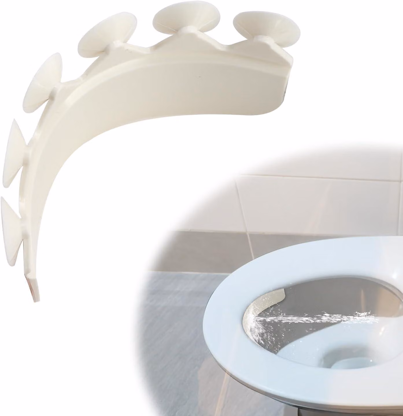 Copriwater con sistema di raccolta dell'urina, protezione dagli schizzi, realizzato in materiale EVA, adatto a bambini e adulti