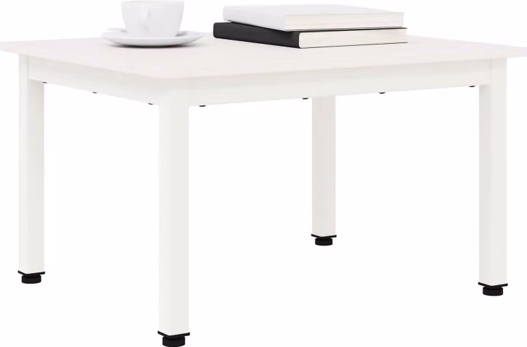SYFAX™ Tavolino da salotto Bianco 60 x 50 x 36 cm Pino massello