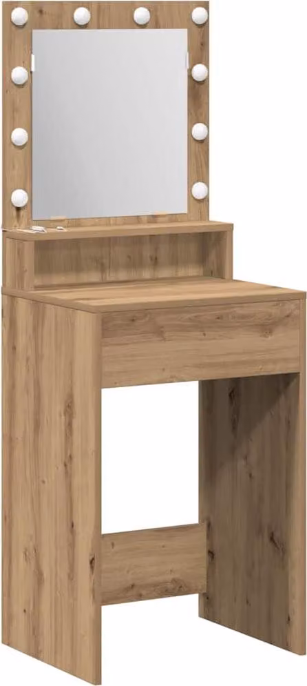 Tavolo da Trucco Rovere artigianale 50 x 41 x 135 cm