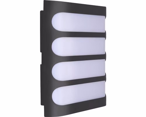 Lampada da parete a LED per esterni Austin IP65 20W 1800lm 4000K grigio