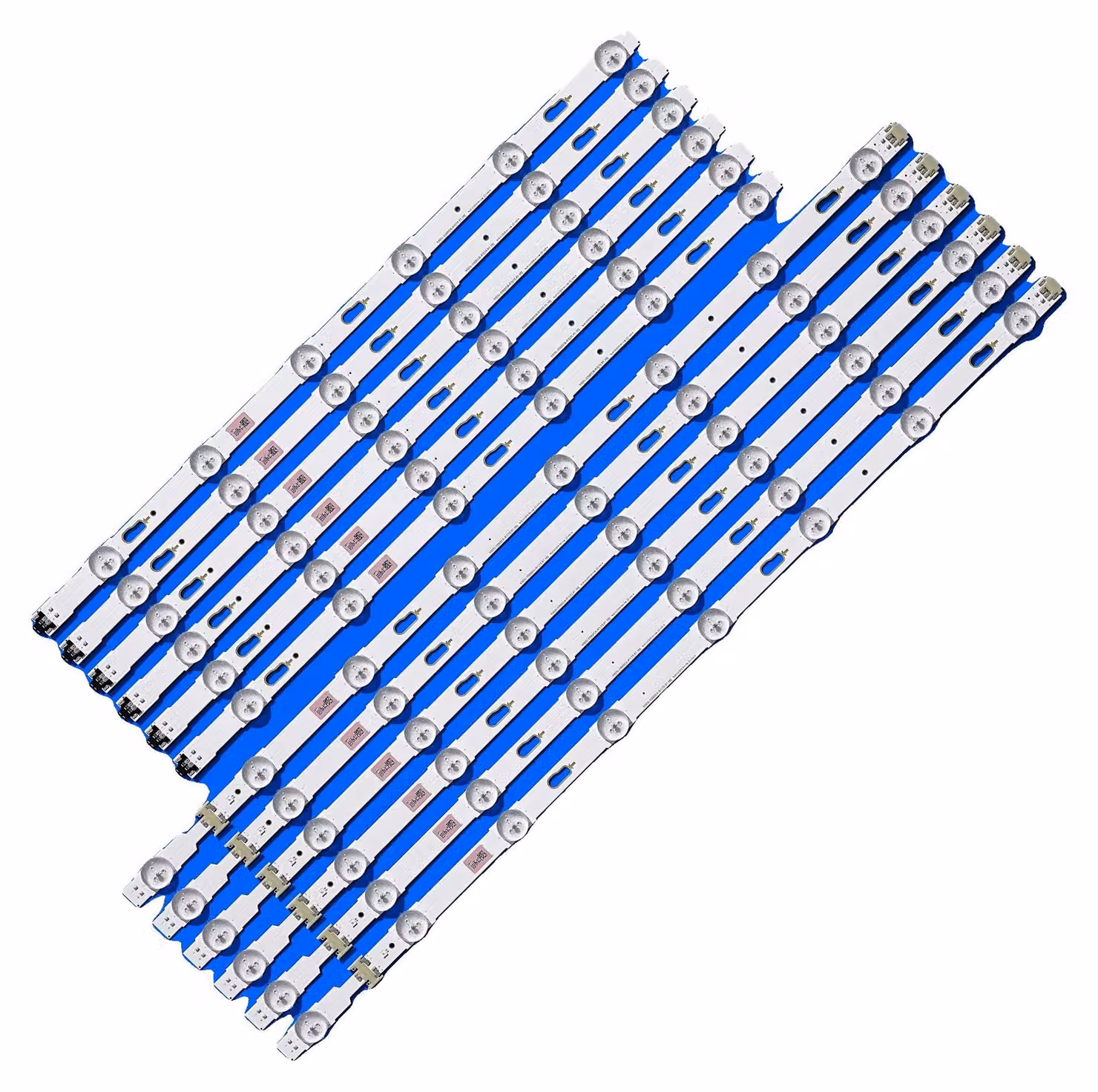 Striscia di retroilluminazione a LED, lunghezza 1128 mm, 14 perline LED, tensione 3 V, compatibile con diversi modelli, materiale PVC resistente