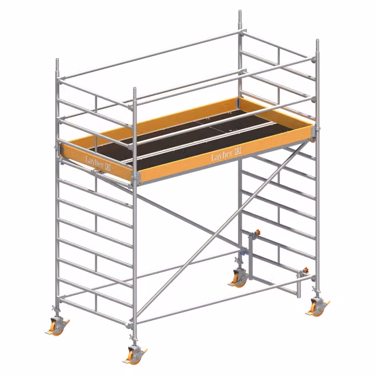 Ponteggio mobile Layher Uni, larghezza 4,20 m, AH