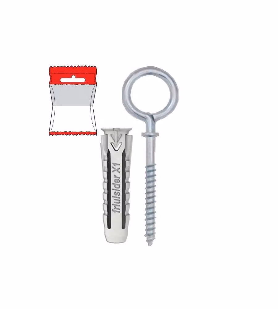 Tassello X1  6X30 Occhiolo Chiuso     Pz  8 Fsider