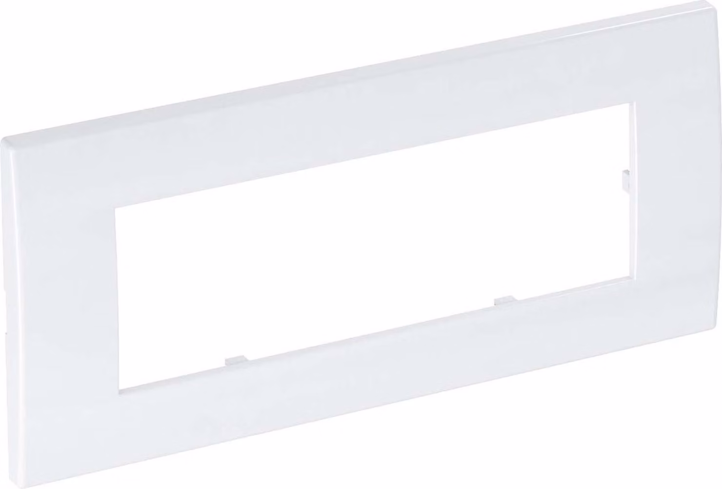 OBO Bettermann cornice di copertura AR45-F3 RW modulo 45 3-gang bianco puro (6119372)