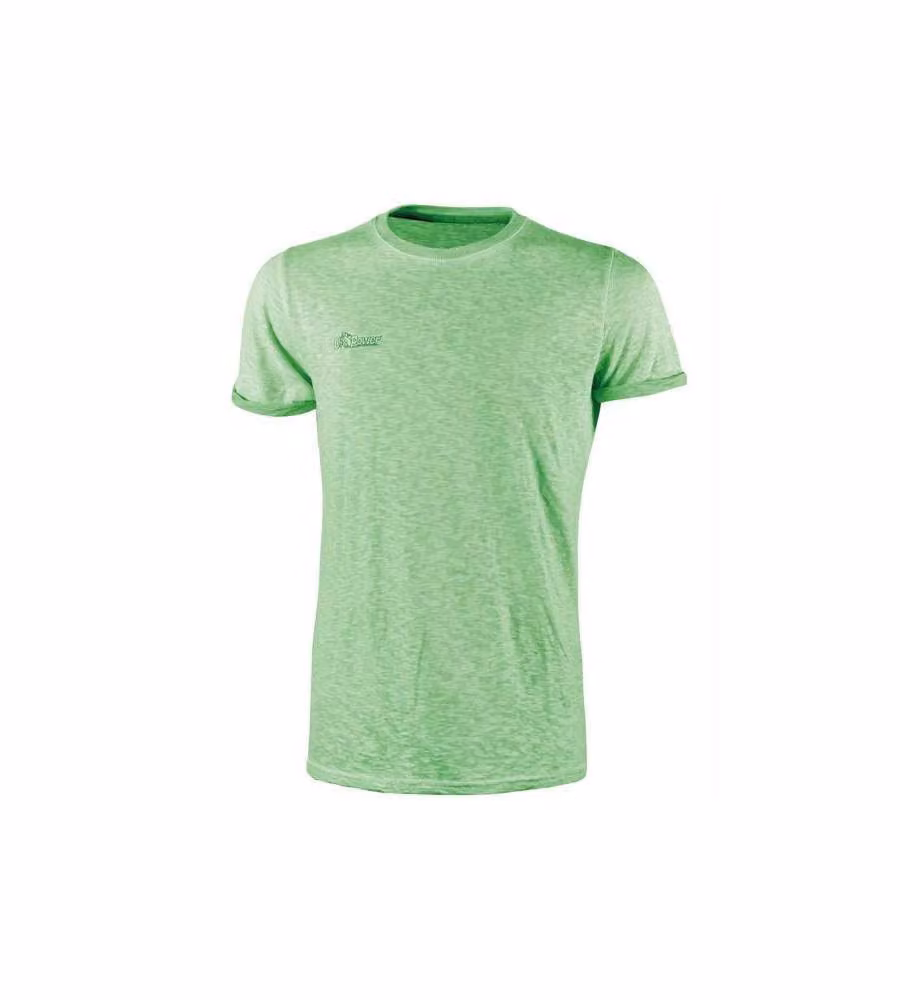 Maglietta T-Shirt Green L Up Fluo U-Power