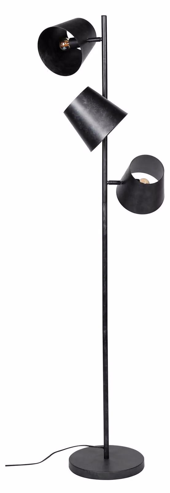Lampada da terra FURNLUX Kinetic antracite 40 cm / Colore principale: nero / Dimensioni: 40 x 167 x 40 cm