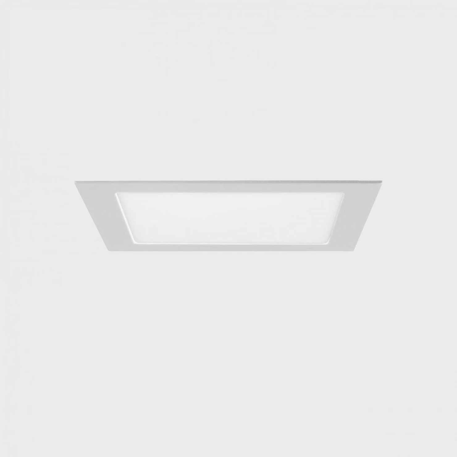 KOHL LIGHTING KOHL-Lighting DISC SQ apparecchio da incasso con cornice 225X225 mm bianco 20 W CRI 80 3000K 1.10V