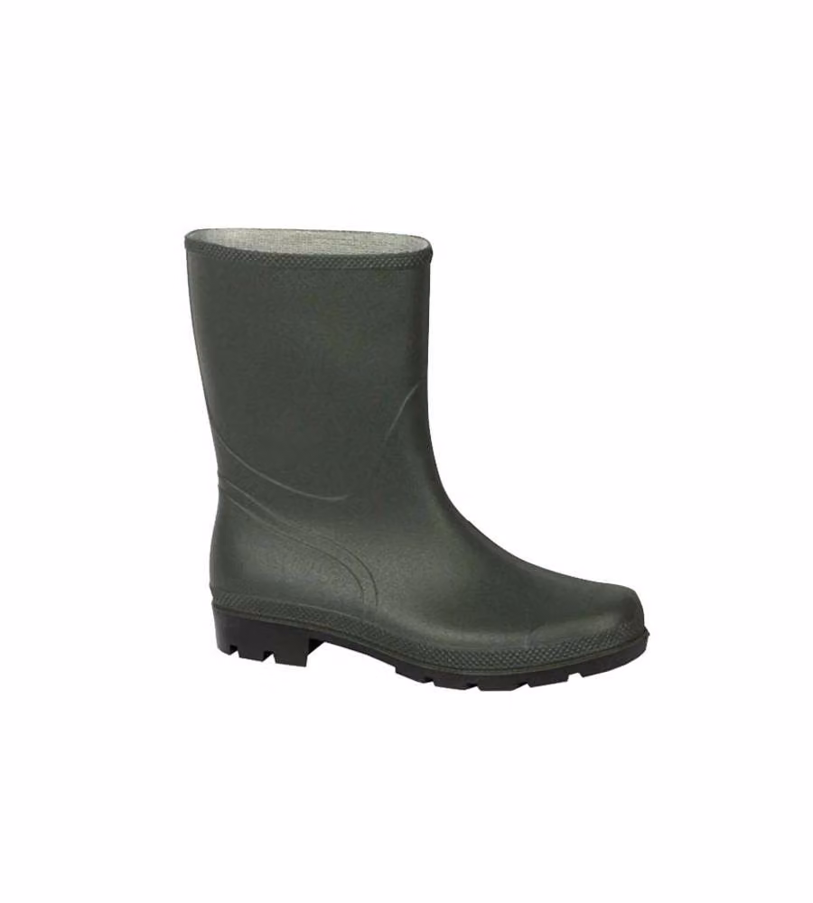 Stivali Pvc Tronchetto 45 Verde