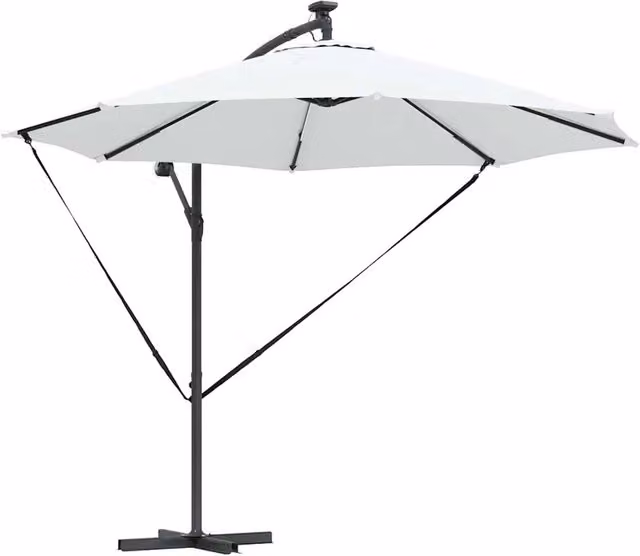 Ombrello | Parasolne Sabbia 294 x 294 x 248 cm Poliestere e Alluminio