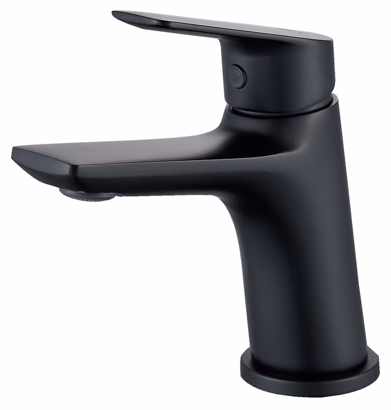 Rubinetto per lavabo in ottone nero