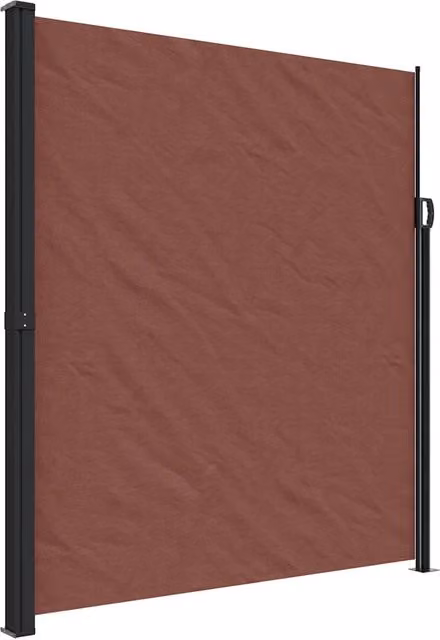 Tenda da sole laterale retrattile DESIGN IN in poliestere e acciaio, colore marrone, L: 600 cm, H: 220 cm