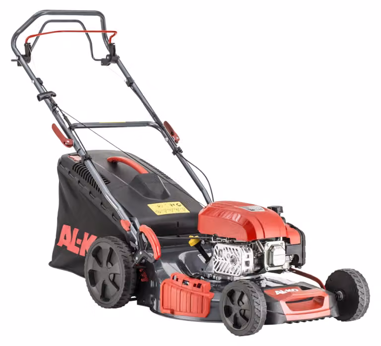 Tagliaerba a benzina - Larghezza di taglio: 51 cm - Potenza motore: 3,0 kW - Carrozzeria in lamiera - Adatto per giardini fino a 1800 m²