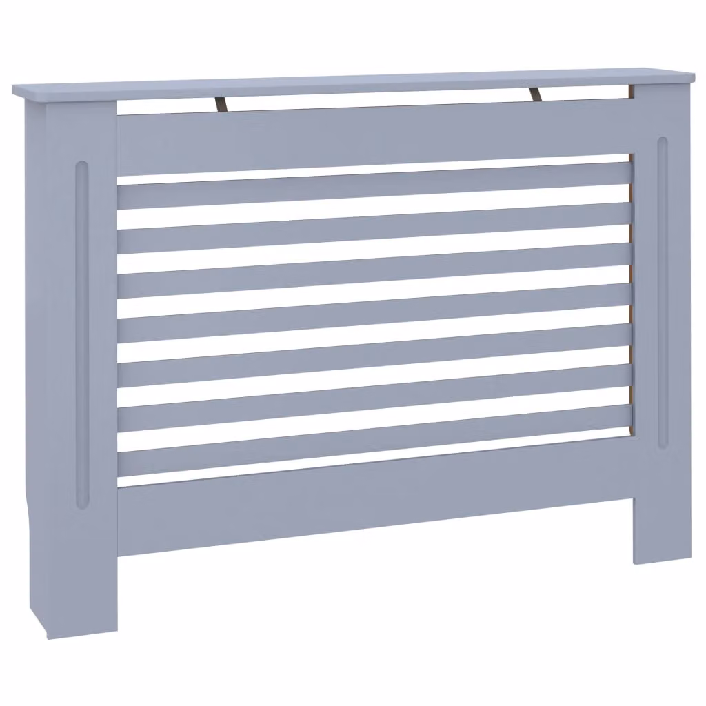 vidaXL Rivestimento per radiatori antracite 112 x 19 x 81 cm MDF