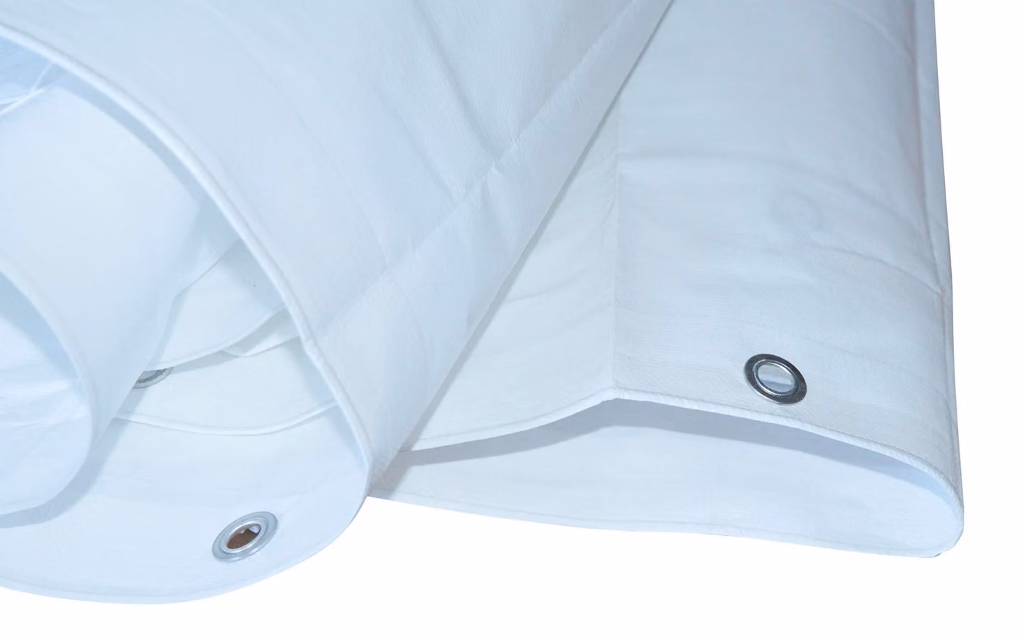 Telo in tessuto, 260 g/m², bianco, 6 x 8 metri