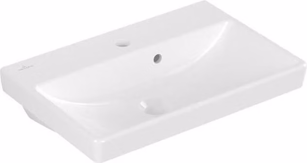 Villeroy & Boch Avento lavabos Compact, 1 trou pour robinet, avec trop-plein, 550x370mm, 4A005501, 4A005501