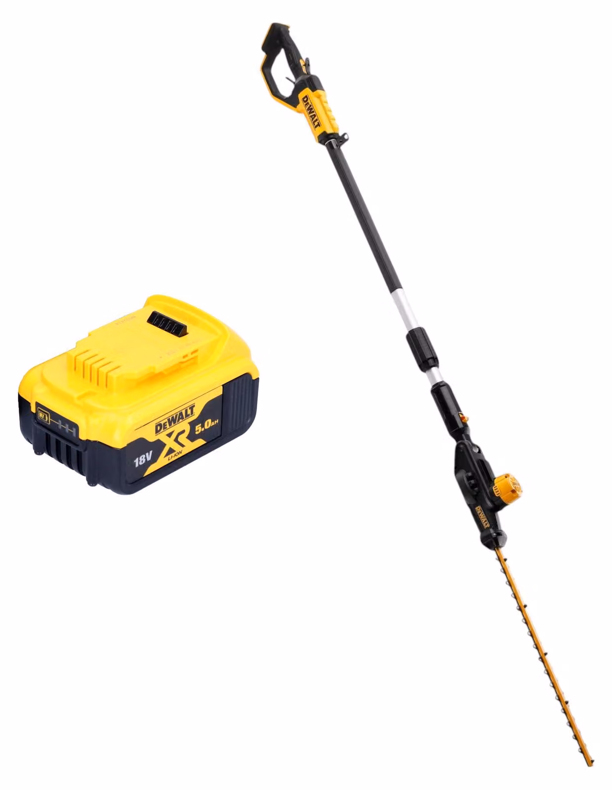 DeWalt DCMPH 566 N Tagliasiepi a batteria 18 V 55 cm + 1x batteria 5,0 Ah - senza caricabatterie