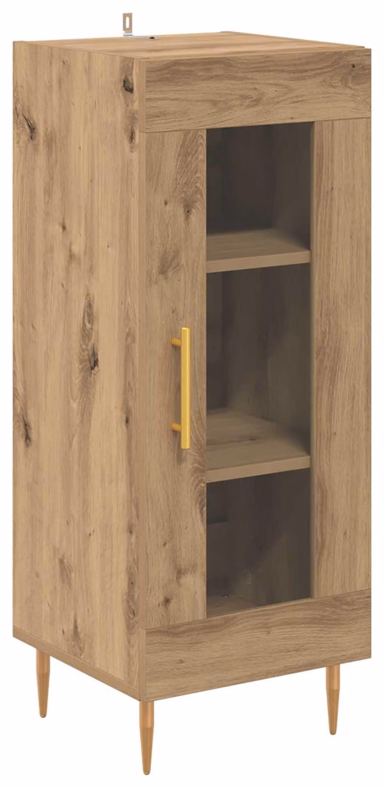 Credenza rovere artigianale 34 x 34,5 x 90 cm Legno multistrato