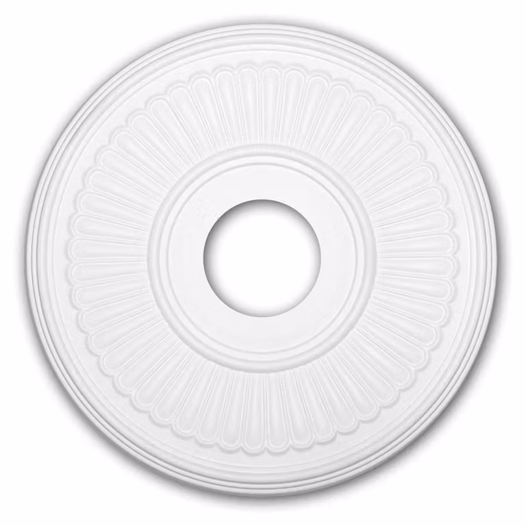 Rosone da soffitto Profhome 156047 stile neoclassico Ø 40,4 cm